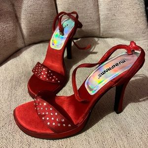 Red Heels size:8
